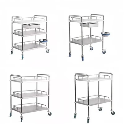 Stainless Steel Hospital Trolley